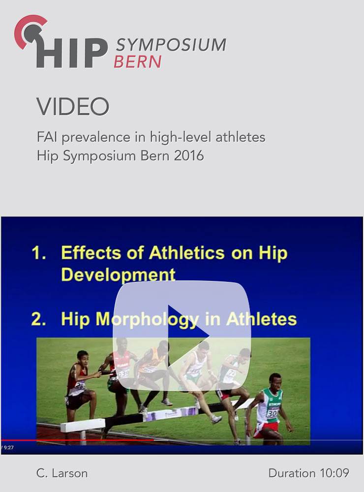 C. Larson - FAI prevalence in high-level athletes - Hip Symposium 2016
